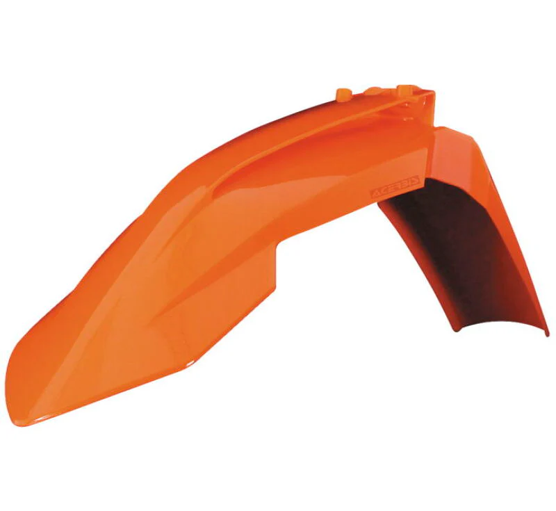 Acerbis 16-23 KTM 125-450 SX/ SX-F/ XC-F/ XC/ XC-W/ EXC-F Front Fender - 16 Orange - Image 2
