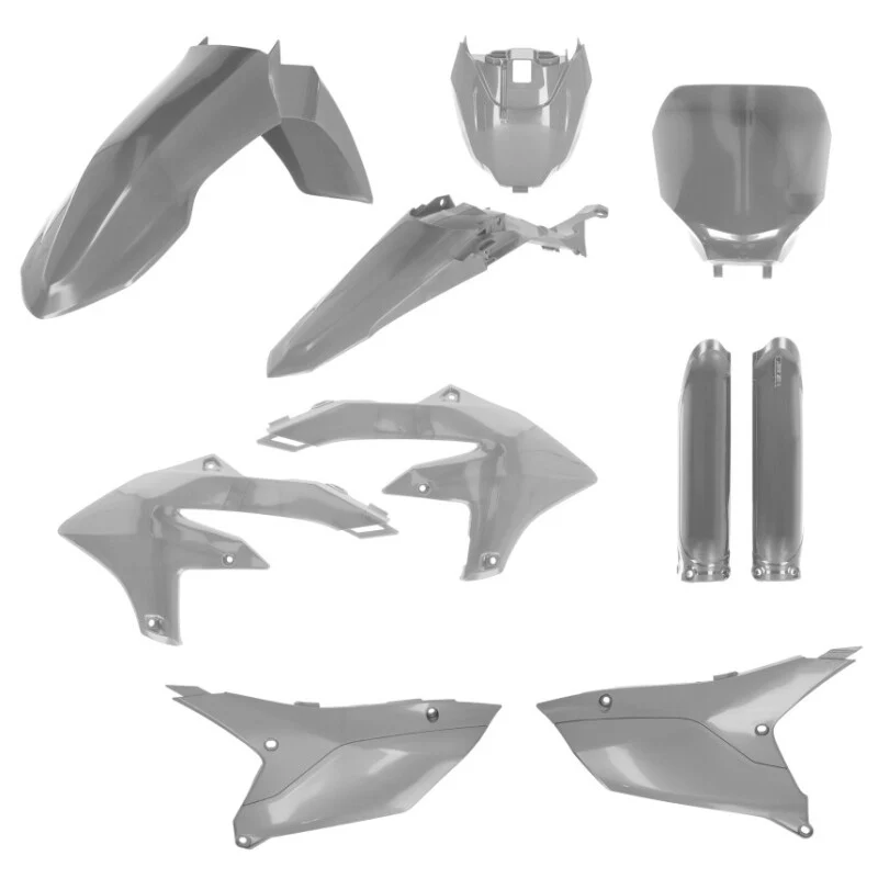 Acerbis 2024 Yamaha YZ250F/ 23+ YX450F/FX Full Plastic Kit w/Tank Cover - Gray