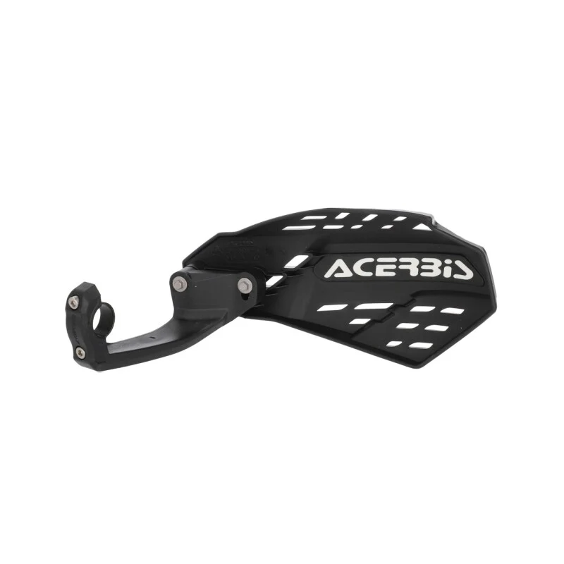 Acerbis Linear Vented Handguard - Black/White - Image 3