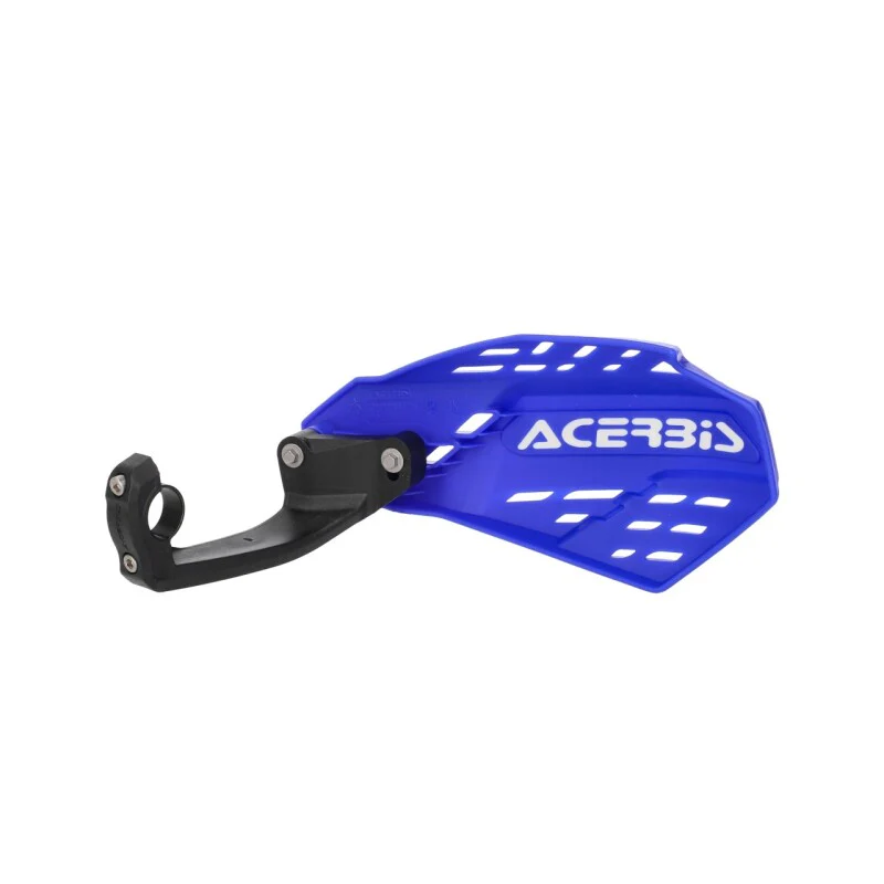 Acerbis Linear Vented Handguard - Blue/White - Image 2