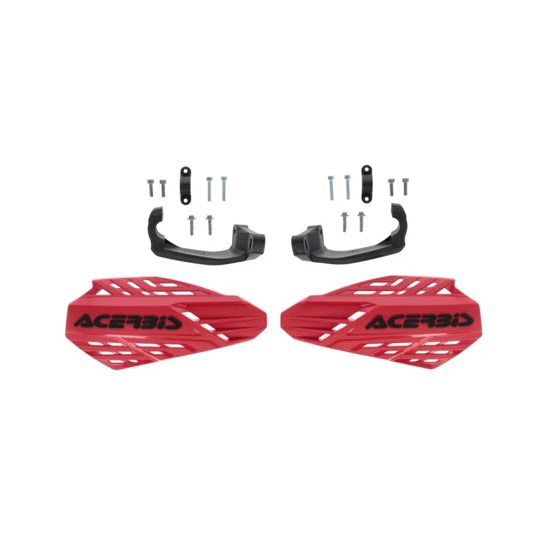 Acerbis Linear Vented Handguard - Gas Gas Red/Black - Image 3