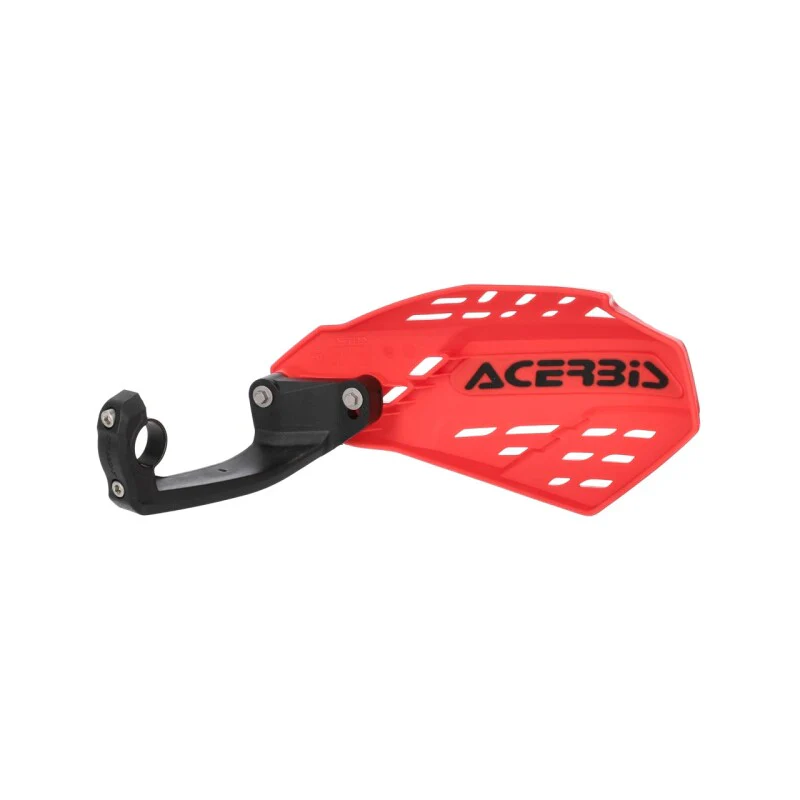 Acerbis Linear Vented Handguard - Red/Black - Image 4