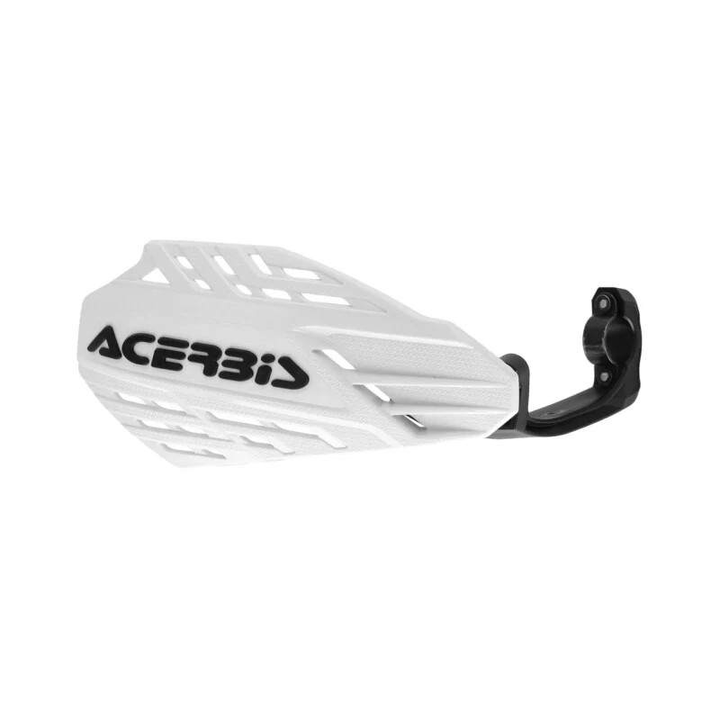 Acerbis Linear Vented Handguard - White/Black - Image 2