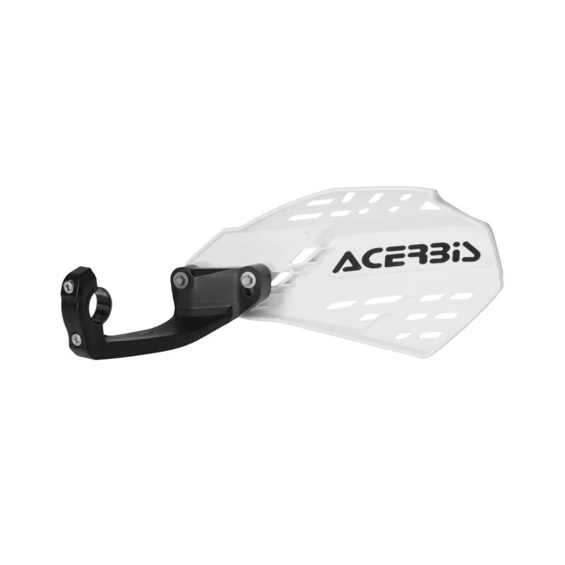 Acerbis Linear Vented Handguard - White/Black - Image 3