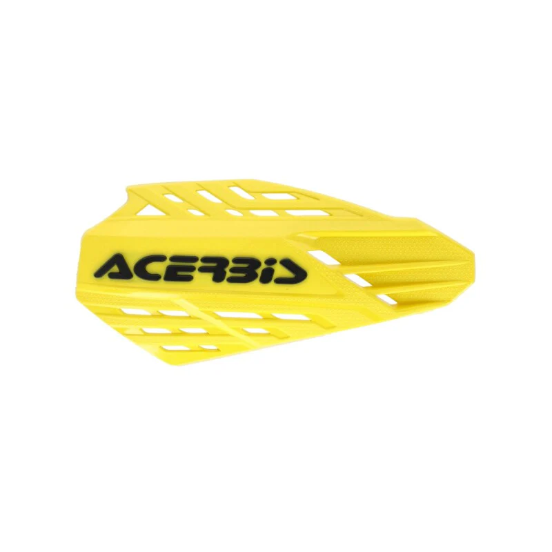 Acerbis Linear Vented Handguard - Yellow/Black - Image 3