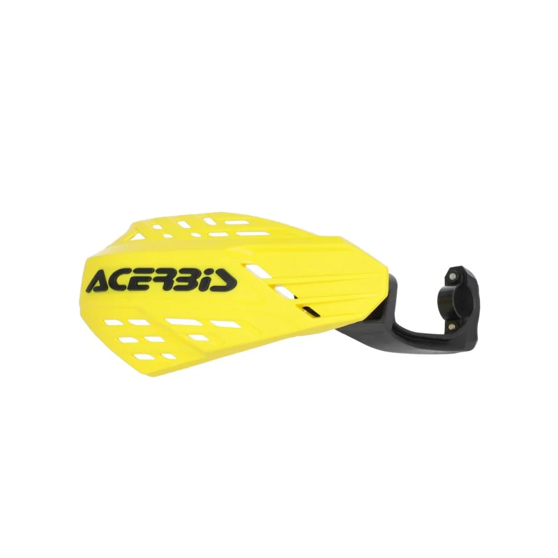 Acerbis Linear Vented Handguard - Yellow/Black - Image 4