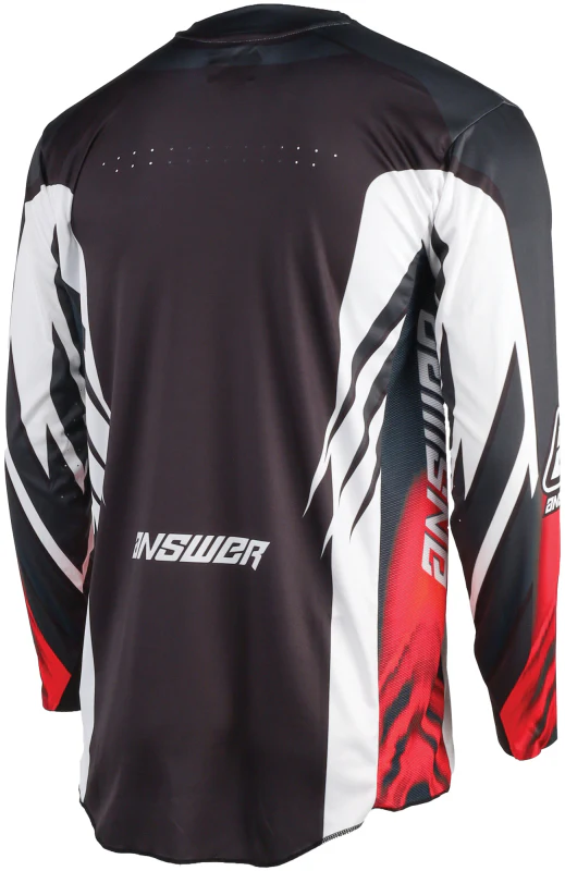 Answer Elite Xotic Jersey Crimson/Black - Medium - Image 2