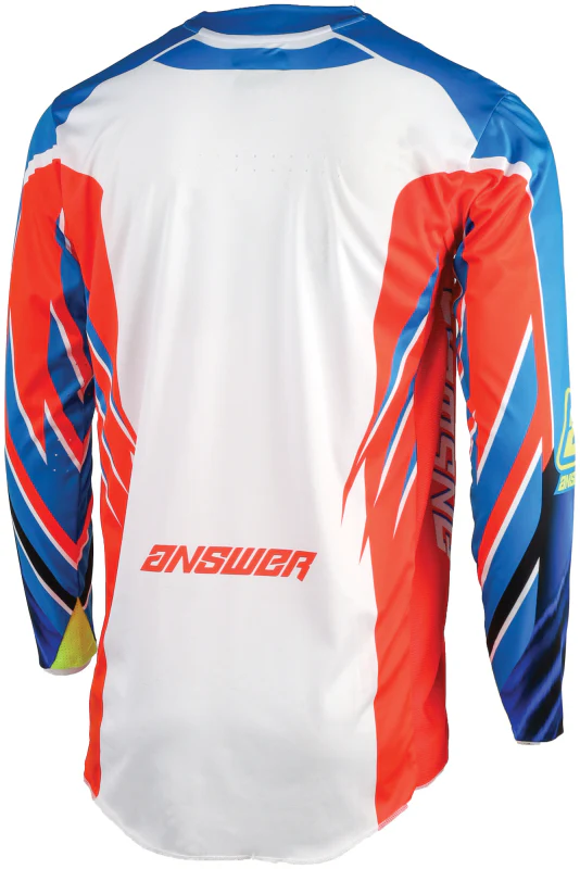 Answer Elite Xotic Jersey Red/White/Blue - Medium - Image 2