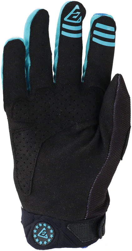 Answer Peak Flo Gloves Black/Blue/White - Medium - Image 2