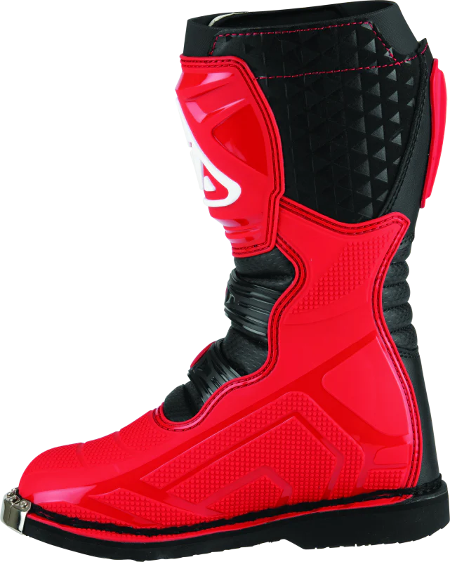 Answer AR1 Boot Black/Red Youth Size - 1 - Image 3
