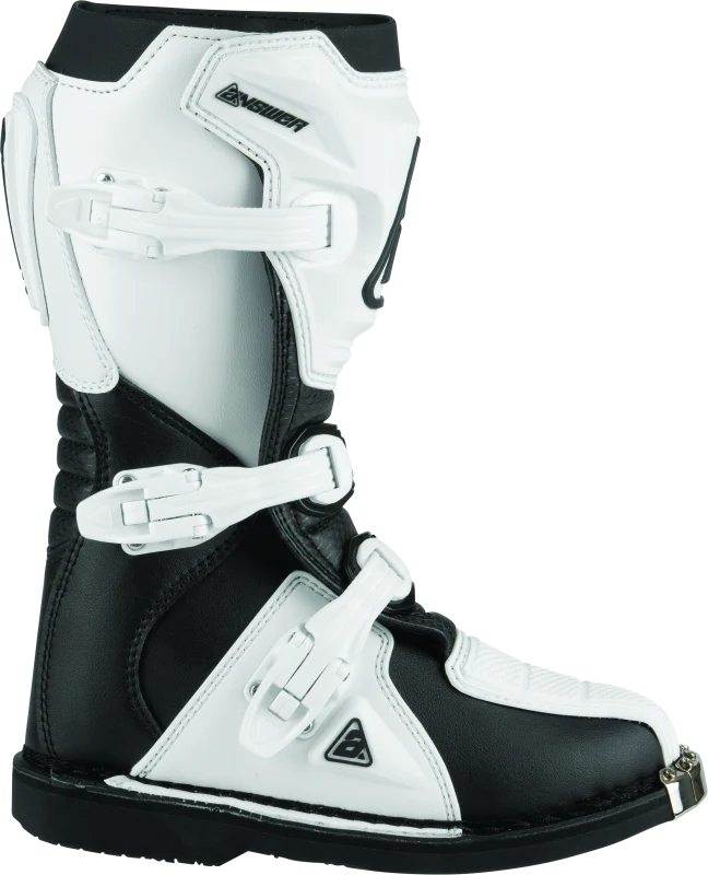 Answer AR1 Boot Black/White Youth Size - 1 - Image 2
