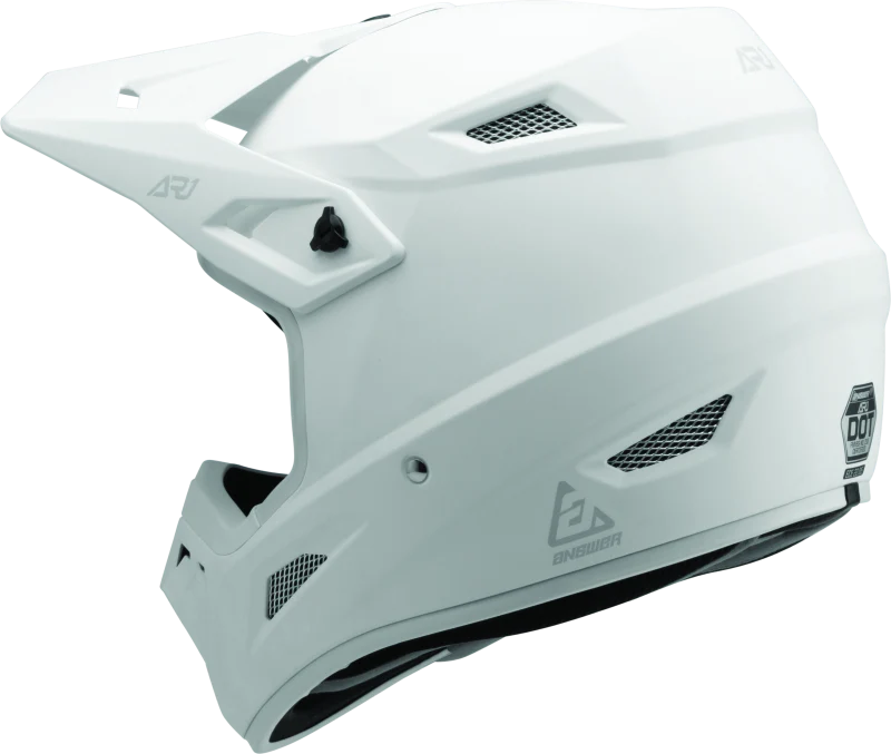 Answer AR1 Solid Helmet Matte White - XS - Image 4
