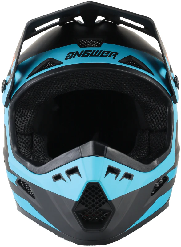 Answer AR1 Sweep Helmet Black/Astana/Hyper Orange Youth - Large - Image 3