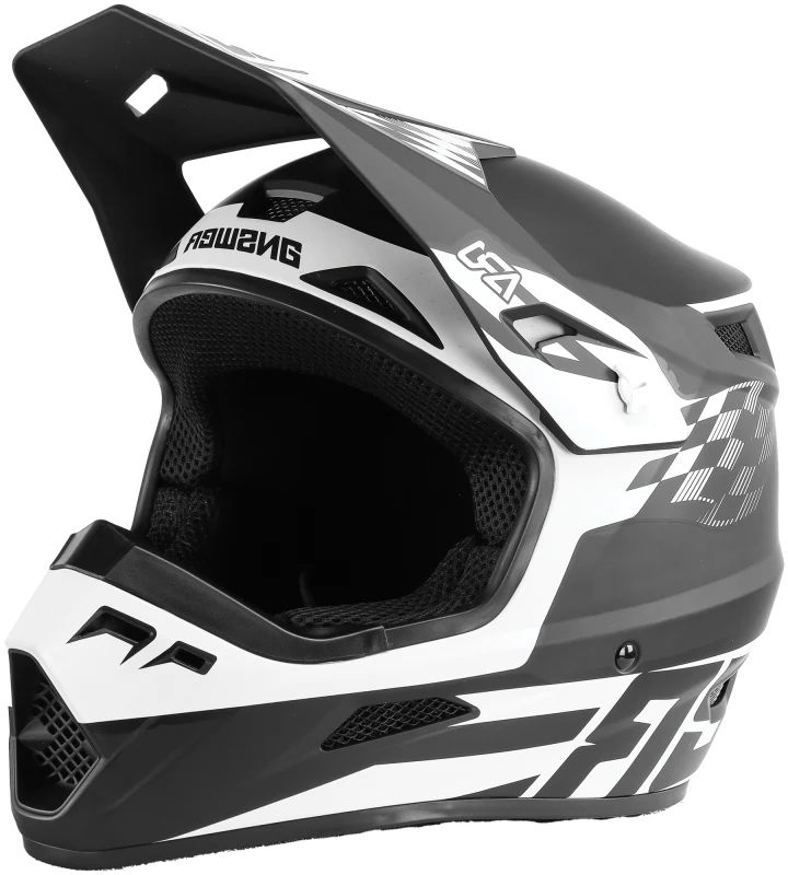 Answer AR1 Sweep Helmet Black/White Youth - Medium