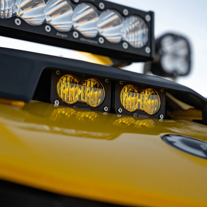 Baja Designs 2024+ Can-Am Maverick R S2 Pro Hood Light Kit - Image 2