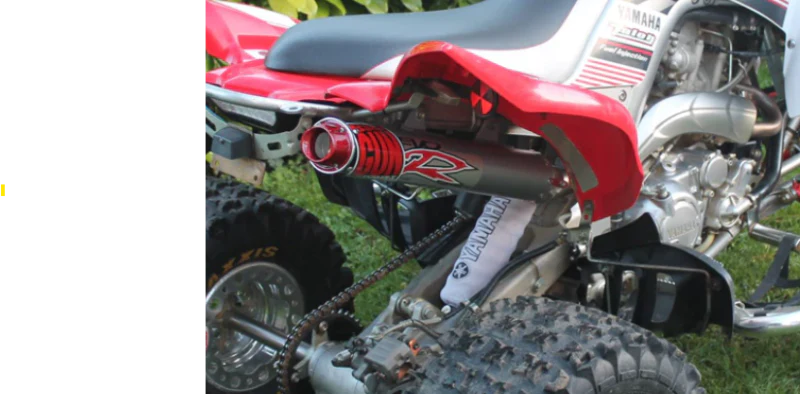 Big Gun 06-23 Yamaha RAPTOR 700 EVO R Series Slip On Exhaust - Image 2