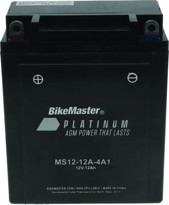 BikeMaster AGM Battery - MS12-12A-4A1
