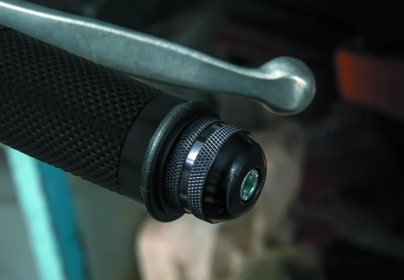 BikeMaster Anti Vibration Bar Ends - Black - Image 2