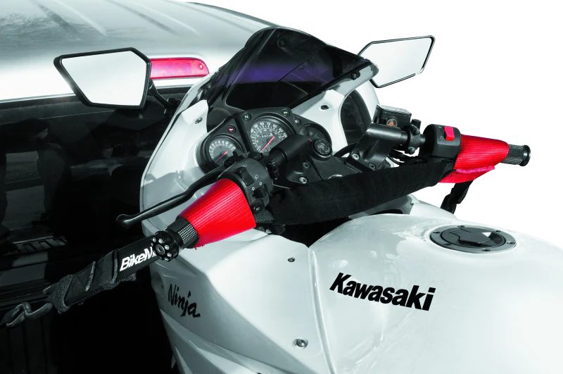 BikeMaster Bar Harness Tiedown Assist - Black/Red - Image 2