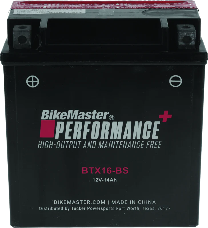 BikeMaster Battery - BTX16-BS