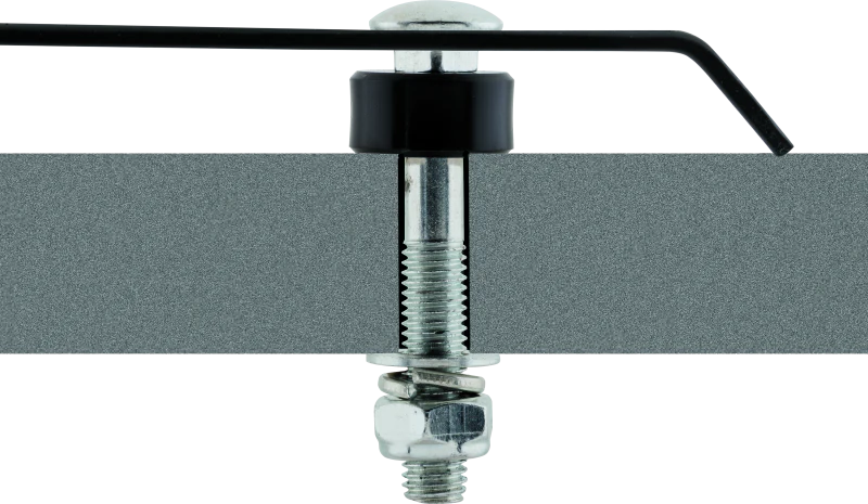 BikeMaster Heavy Duty Wheel Chock - Silver - Image 2