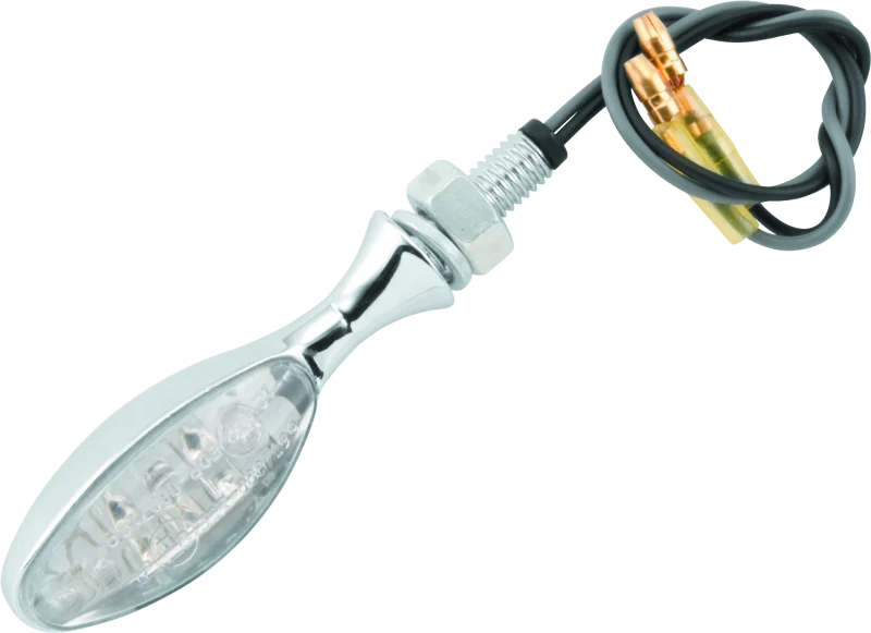 BikeMaster LED Torpedo Pair Chrome