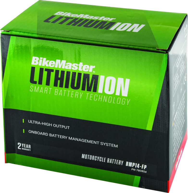 BikeMaster Lithium Ion 2.0 Battery - BMP14-FP - Image 2