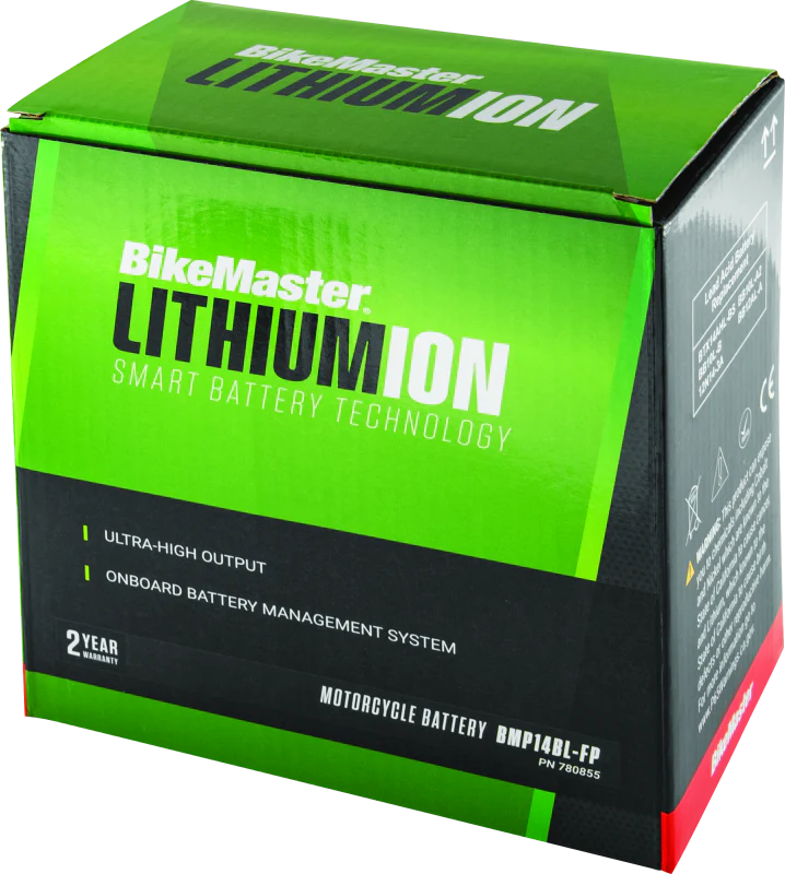 BikeMaster Lithium Ion 2.0 Battery - BMP14BL-FP - Image 3