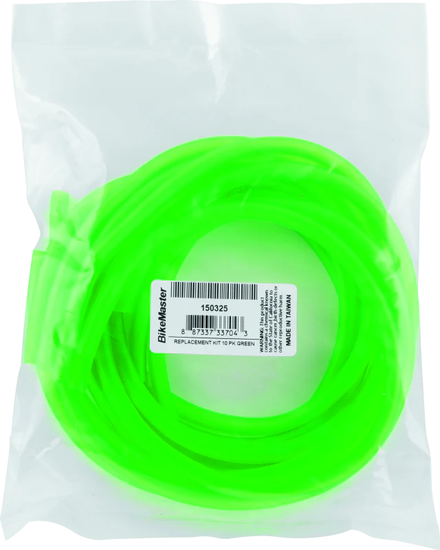 BikeMaster Replacement Kit 10 Pk - Green - Image 2