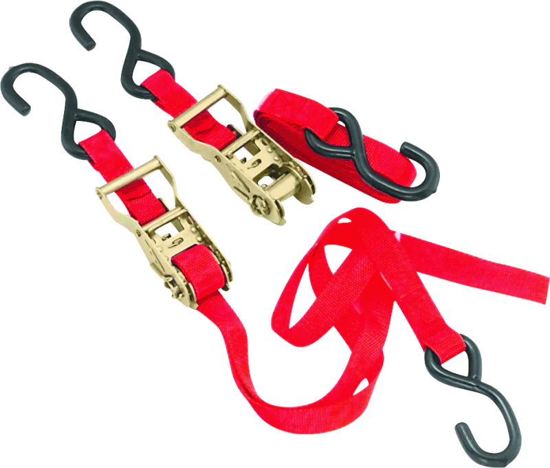 BikeMaster Tiedown 1in Rachet - Red