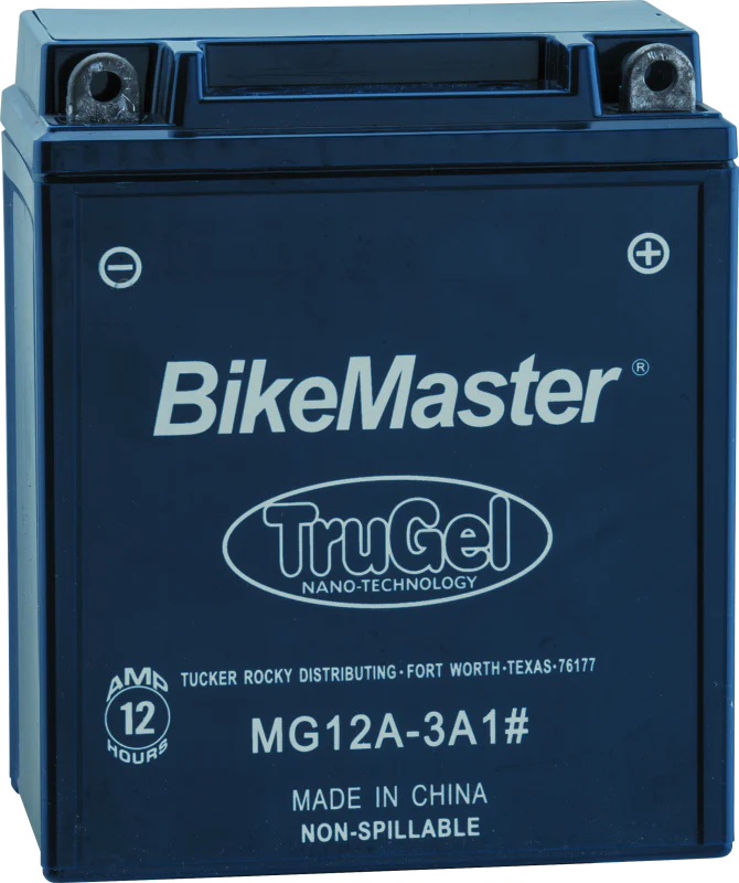 BikeMaster TruGel Battery - MG12A-3A1