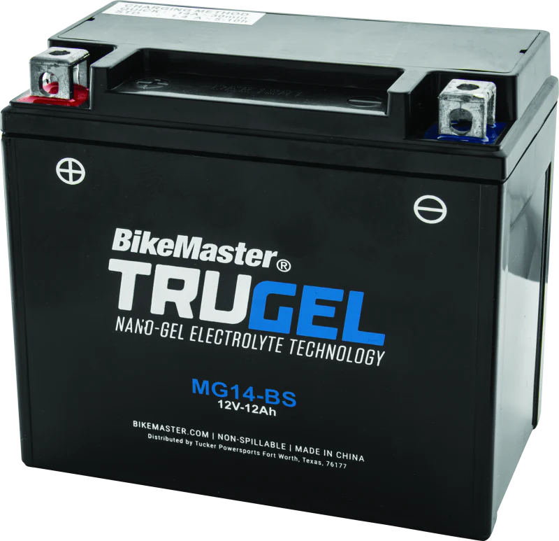 BikeMaster TruGel Battery - MG14-BS