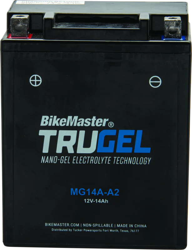 BikeMaster TruGel Battery - MG14A-A2