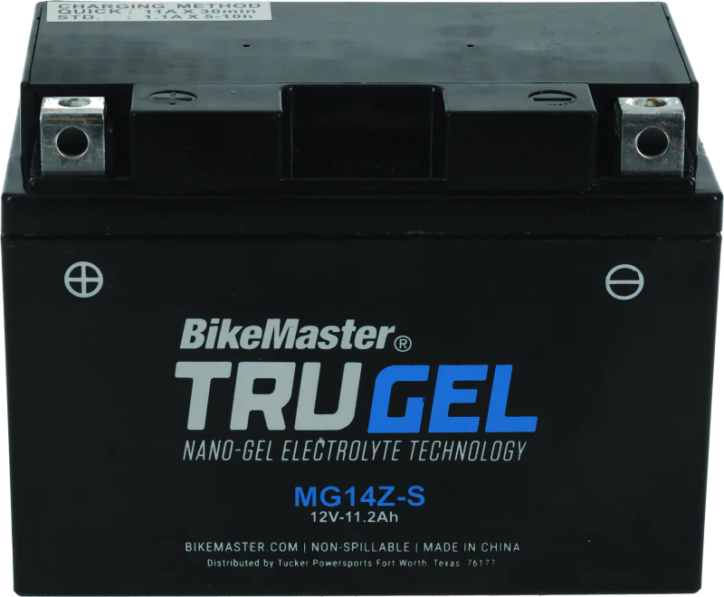 BikeMaster TruGel Battery - MG14Z-S