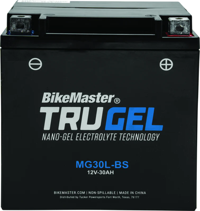 BikeMaster TruGel Battery - MG30L-BS