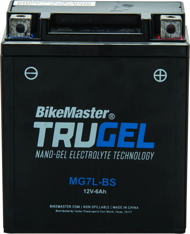 BikeMaster TruGel Battery - MG7L-BS