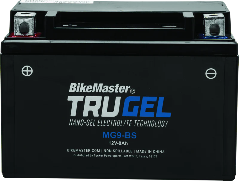 BikeMaster TruGel Battery - MG9-BS