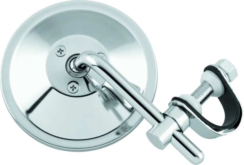 BikeMaster Universal Clamp On Mirror 4in Stem