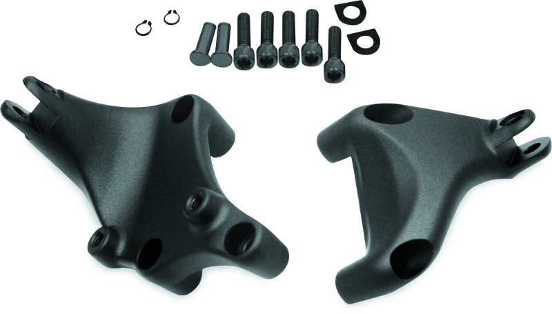 Bikers Choice 14-Up XL Black Passenger Footpeg Mount