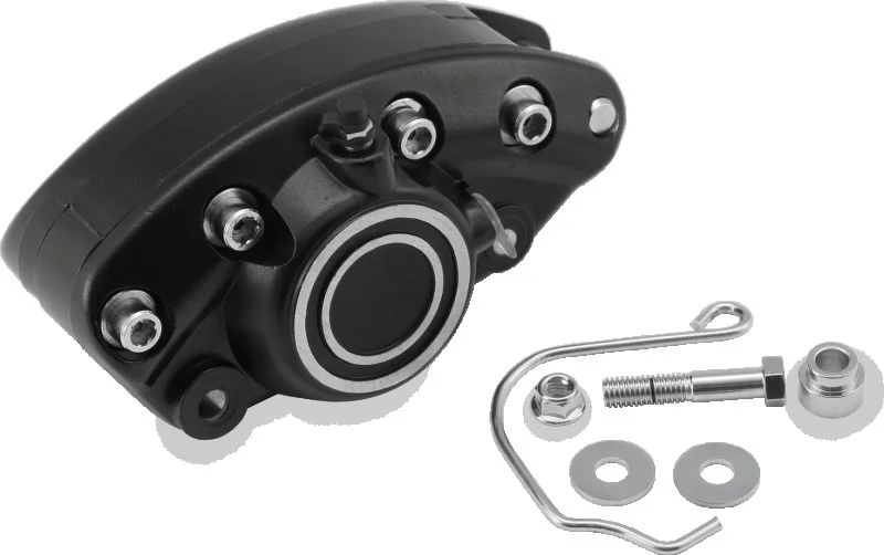 Bikers Choice 73-84 FL Black Front Banana Caliper Replaces H-D 44006-80