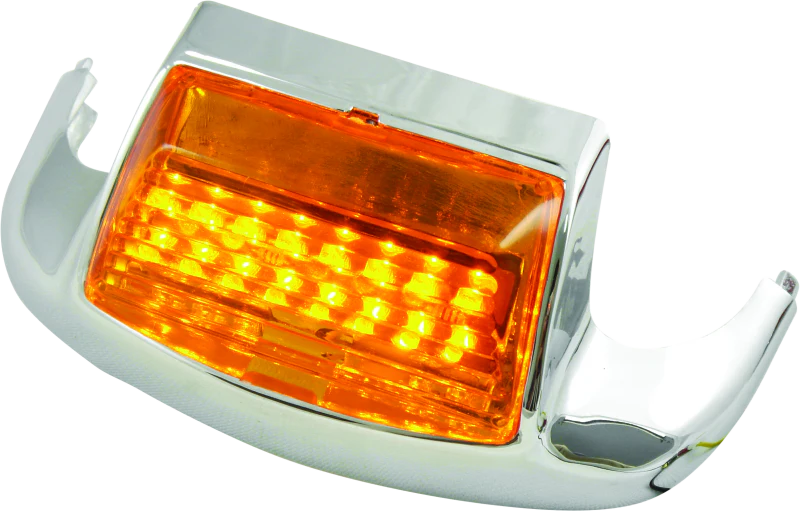 Bikers Choice 80-95 FLHT 86-95 FLST Front Amber Lens Replaces H-D 59082-79