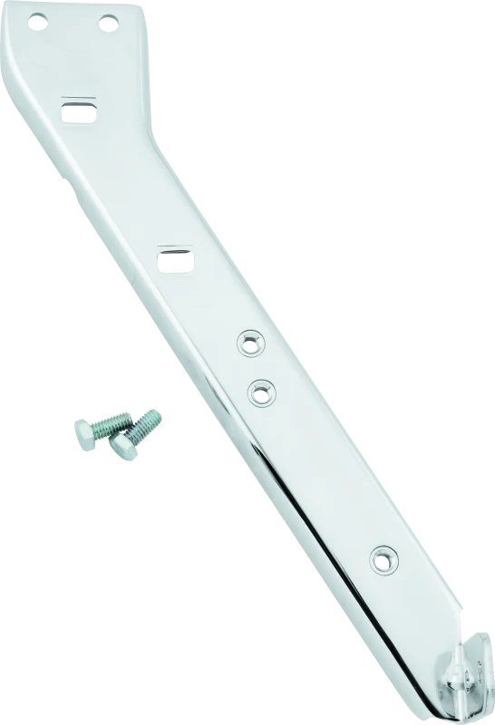 Bikers Choice 85-08 FLH FLT Chrome Saddlebag Rail Support Left