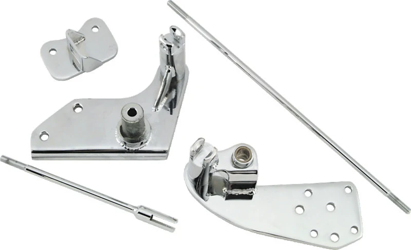 Bikers Choice 87-99 FXST/C/S Chrome 3 Inch Extended Forward Control Kit W/O Engine Guards