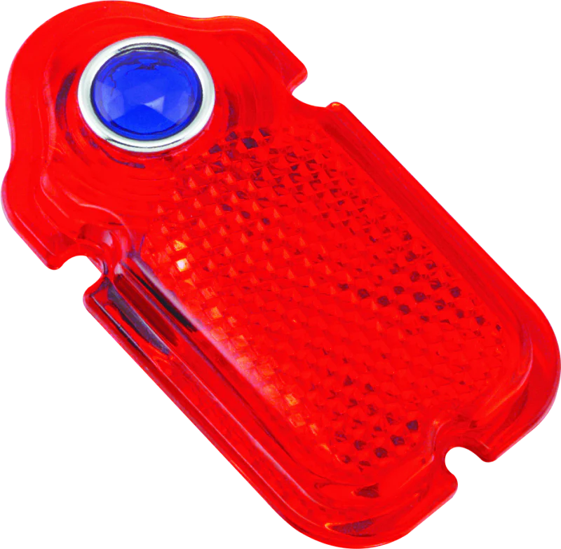 Bikers Choice Blue Dot Taillight Lens 47-54 Tombstone Replaces H-D 68090-47