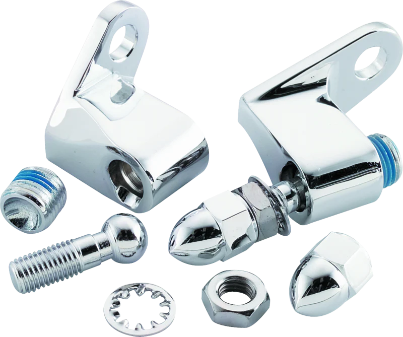 Bikers Choice Chrome Front Turn Signal Mounting Kit Universal Custom