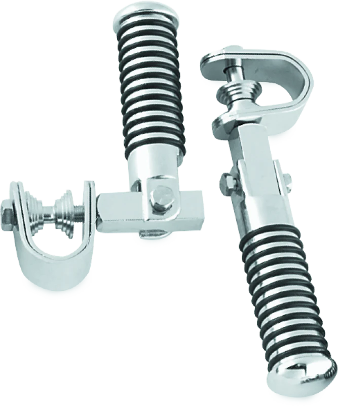 Bikers Choice Clamp On O Ring Peg Kit For 1 To 1 1/8 Inch Tube Universal Custom