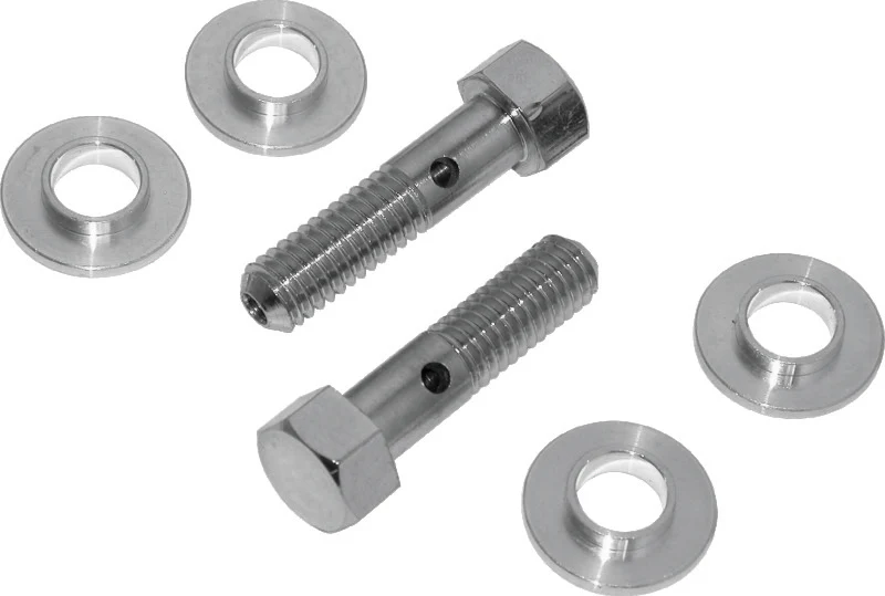 Bikers Choice Twin Cam Big Twin Breather Bolt Kit 3/8-16 X 1.5in
