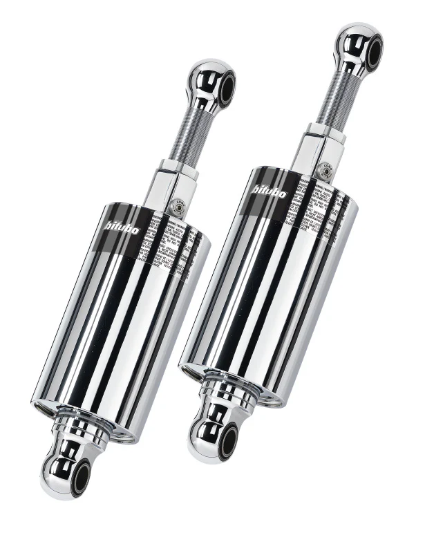 Bitubo HMG1 Twinshocks Adjustable: Spring Preload, Compression, Length, Black Spring - Image 2