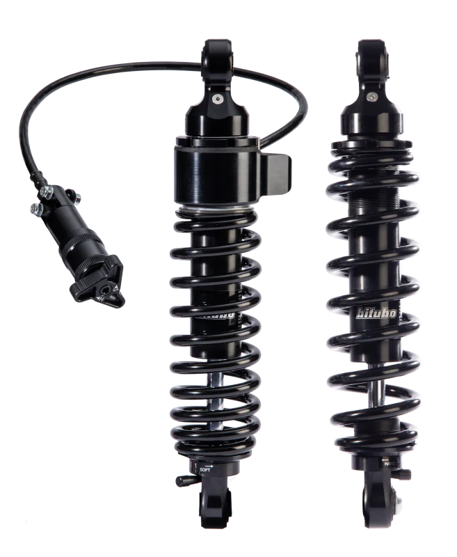 Bitubo WME2 Twinshocks Adjustable: Single Hydraulic Spring Preload, Reb., Length 326mm, Dk Edition