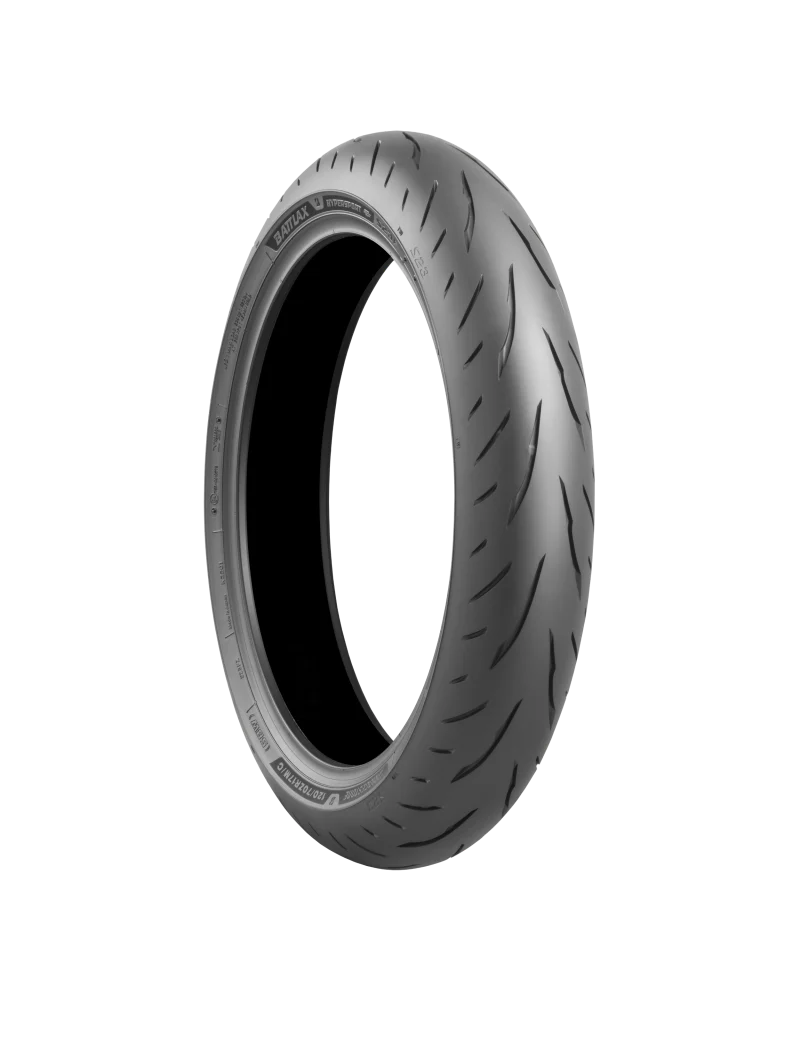 Bridgestone Battlax Hypersport S23F Tire - 120/70ZR17 M/C 58W TL Front - Image 2